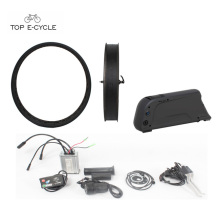 500W Bafang fat tire ebike kit parte e kit de conversión de bicicleta con batería de tubo descendente